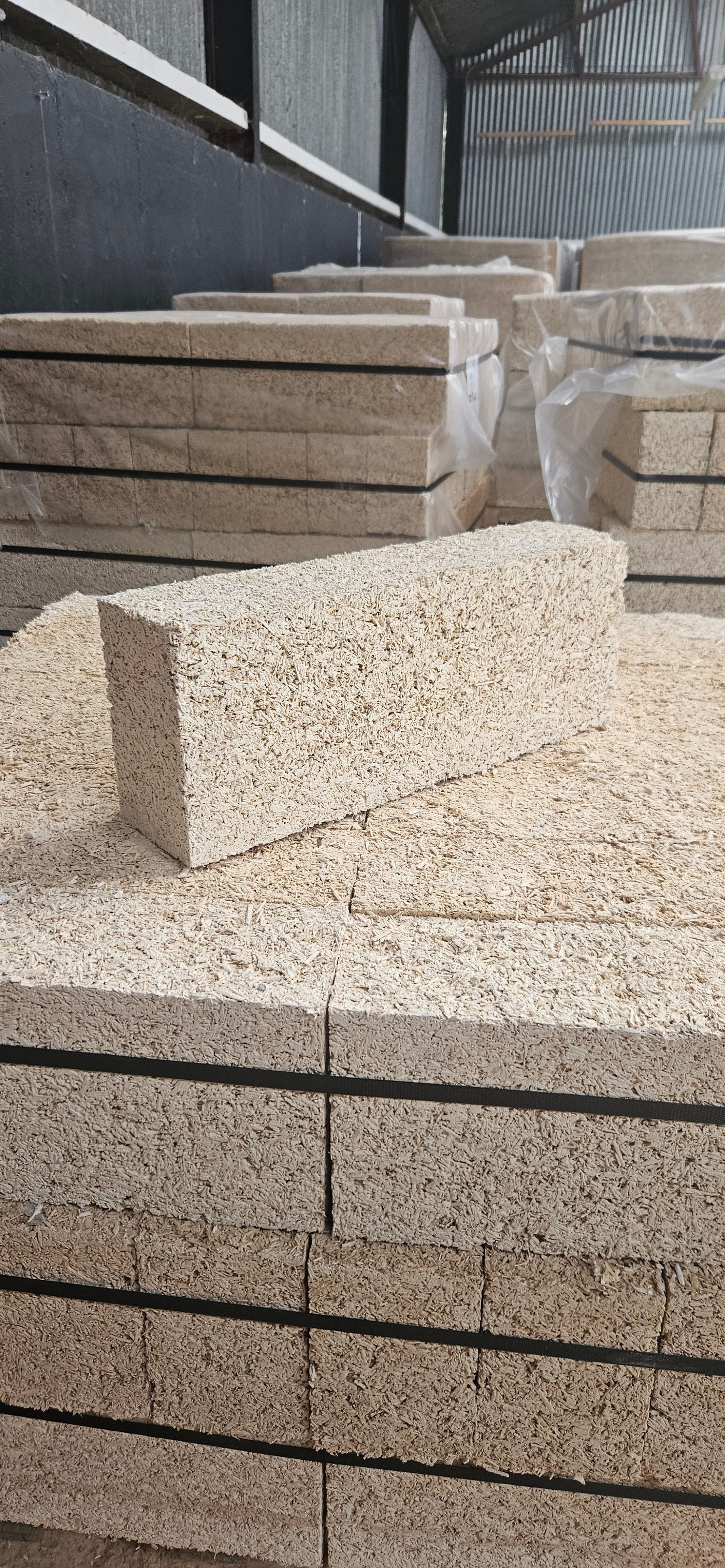 120 mm Hemp Block Product Sample